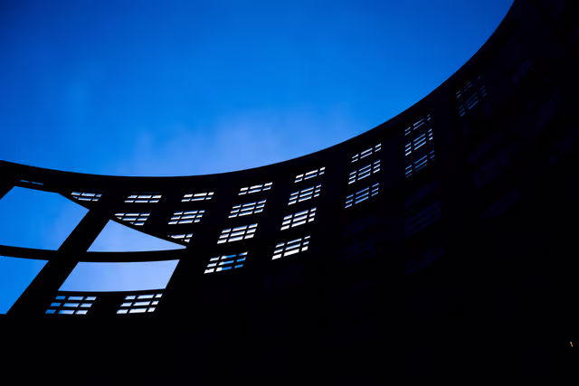European Parliament building in Strasbourg in June 2026